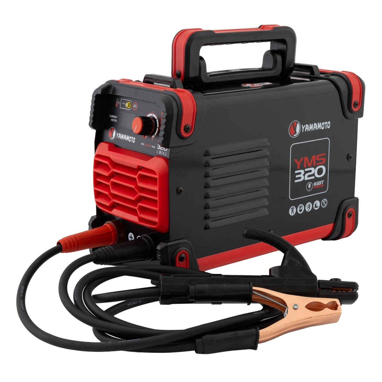 Aparat de sudura Yamamoto YMS-320, 320A, 220V, 1.6-4 mm, Invertor MMA Compact