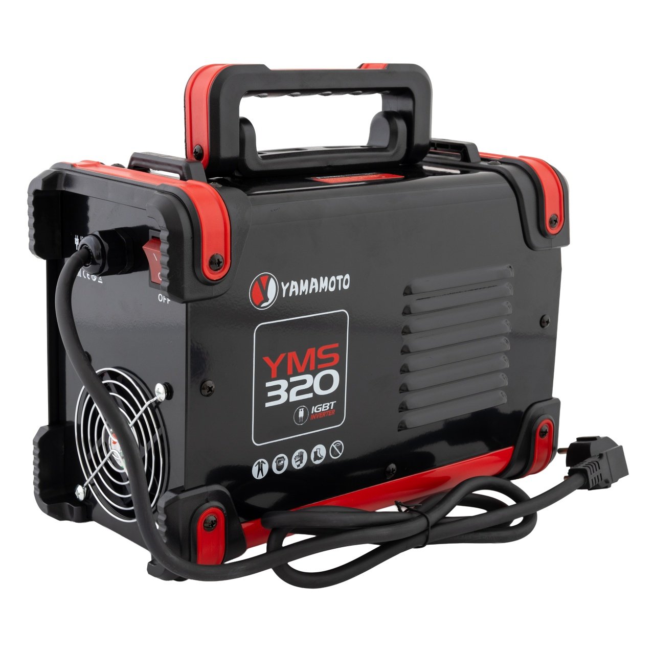 Aparat de sudura Yamamoto YMS-320, 320A, 220V, 1.6-4 mm, Invertor MMA Compact