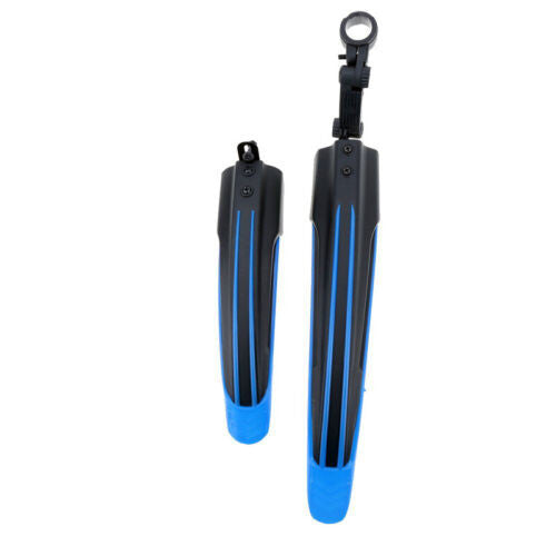 Aripi bicicleta sport (negru si albastru)