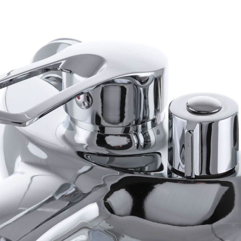 Baterie pentru baie Mixxus Hansberg 009 Euro, din silumin, monocomanda, racoarde incluse - ZEP.RO - Ți-e la îndemână!