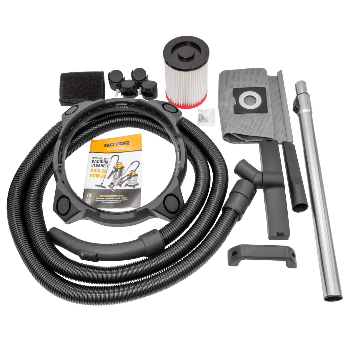 Aspirator umed-uscat ROTOR RUM-20, 20L, 1200W, 20 kPa