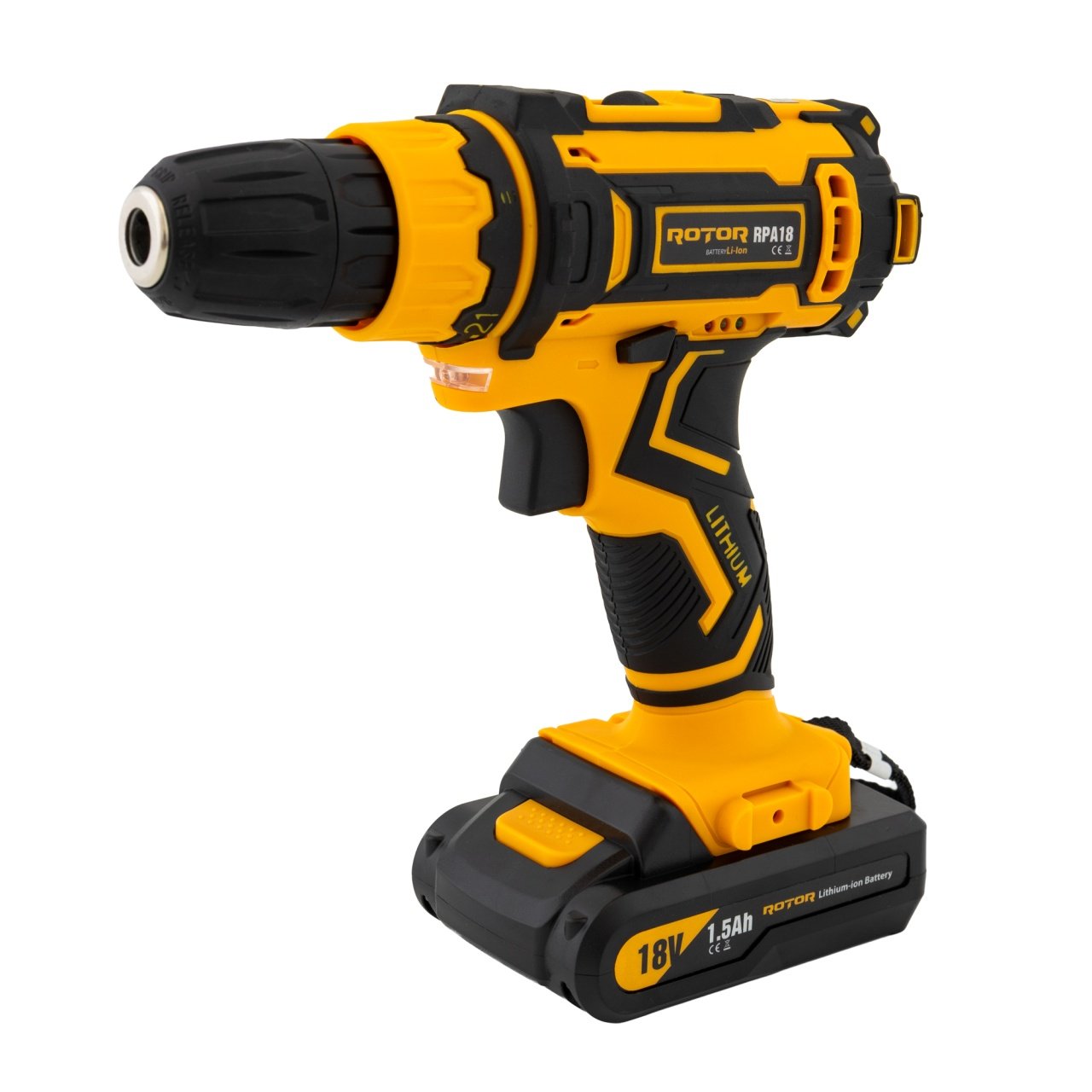 Autofiletanta Rotor RPA18, 18V, 27 Nm, 2 acumulatori 1.5 Ah, incarcator