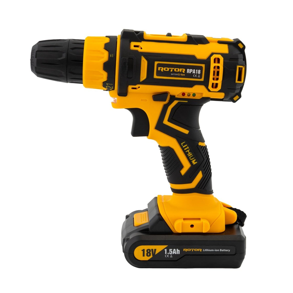 Autofiletanta Rotor RPA18, 18V, 27 Nm, 2 acumulatori 1.5 Ah, incarcator