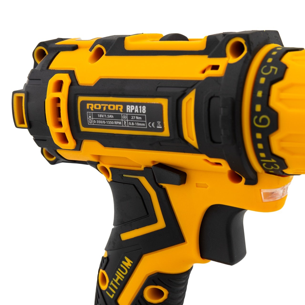 Autofiletanta Rotor RPA18, 18V, 27 Nm, 2 acumulatori 1.5 Ah, incarcator