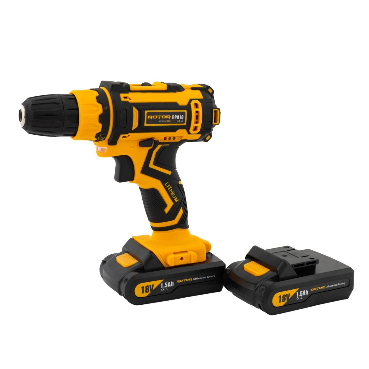 Autofiletanta Rotor RPA18, 18V, 27 Nm, 2 acumulatori 1.5 Ah, incarcator