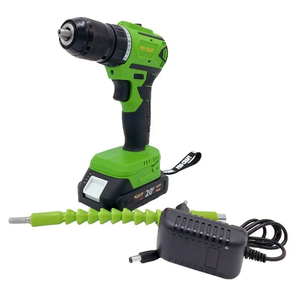 Autofiletanta pe acumulator PROCRAFT PA18LiN, 20 V DC, 2 Ah, 0-600/0-2100 rpm