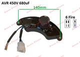 AVR Generator 5Kw - 7Kw (450 V 680uF) 6 Fire (plastic) 5Kw / 7Kw / 450 V / - vedere 2
