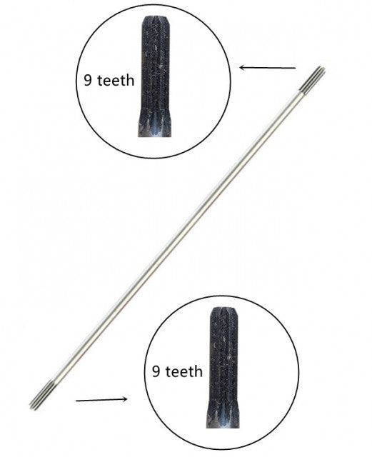Ax angrenaj motocoasa 9 dinti - 9 dinti (O8mm, 79cm)
