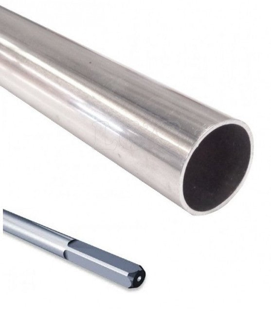 Ax angrenaj + teava motocoasa compatibil Stihl Ø 25.4 mm (tija rigida patrata)