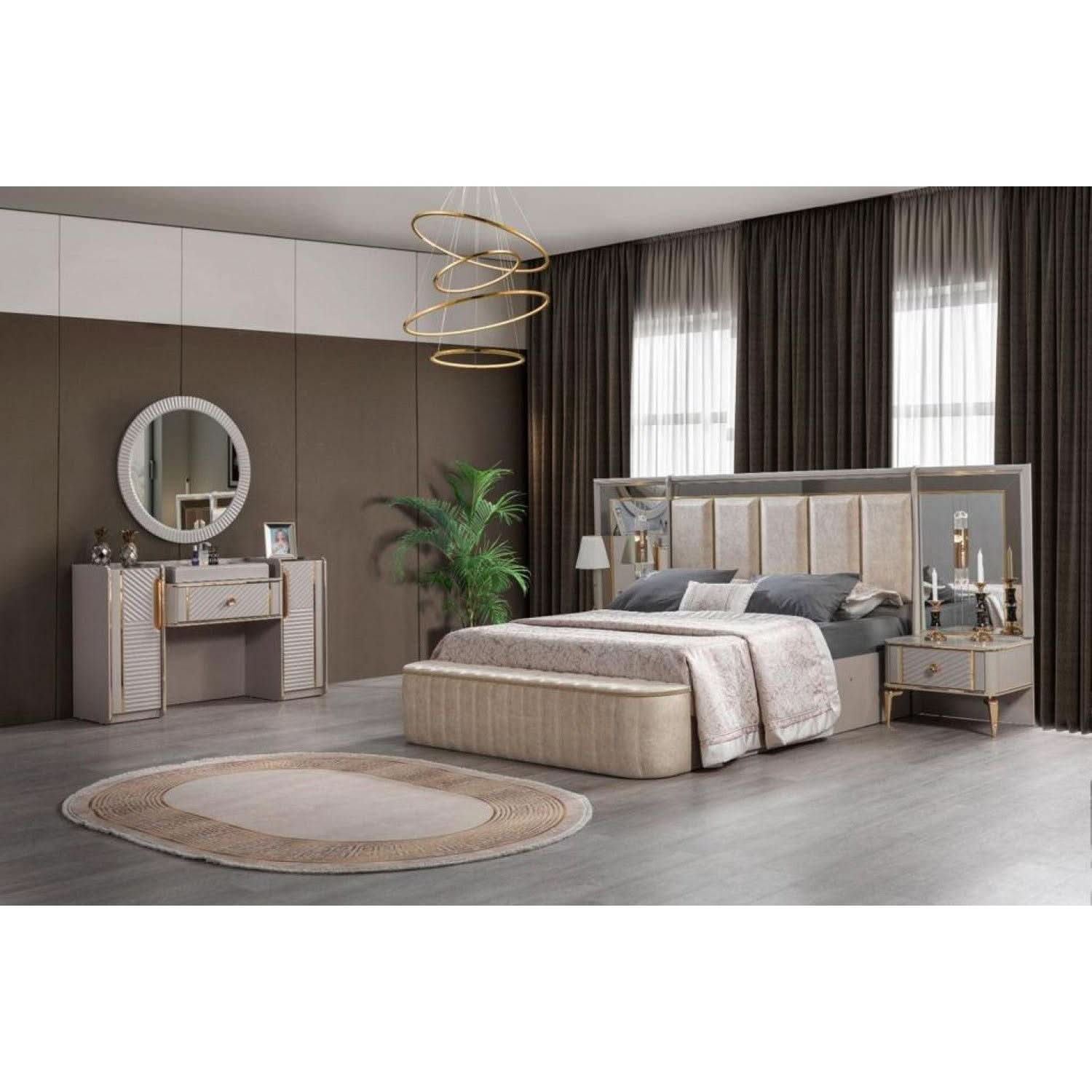 Masă de toaletă cu oglindă Rossi, OTP.3 - ZEP.RO - Ți-e la îndemână!