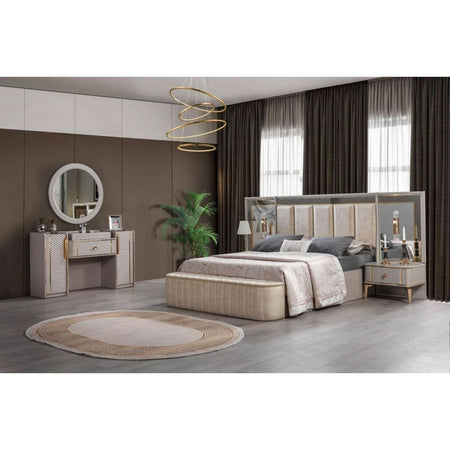 Masă de toaletă cu oglindă Rossi, OTP.3 - ZEP.RO - Ți-e la îndemână!