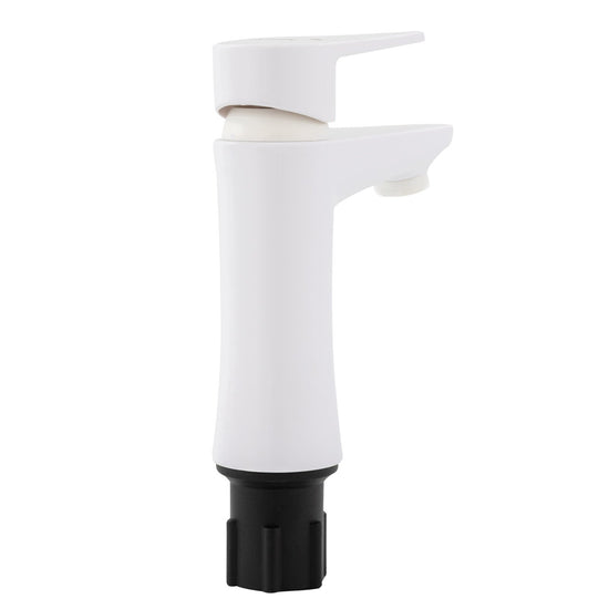 Baterie baie ZEP Oscar-001, monocomanda, termoplastic, alb