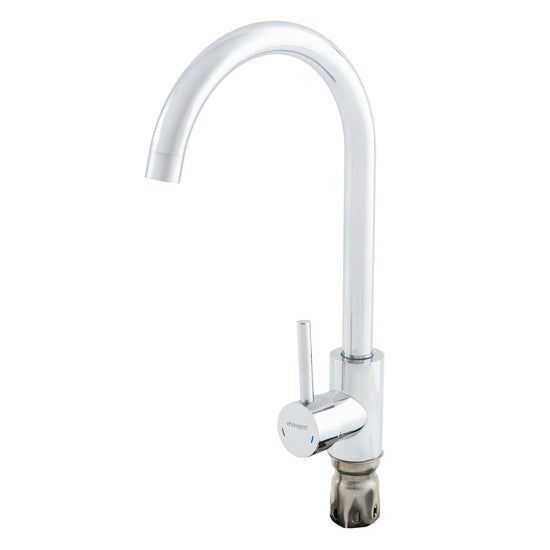 Baterie bucatarie Champion SUS-011, chrome, cartus ceramic