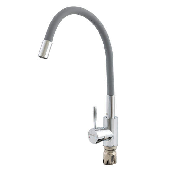 Baterie bucatarie Champion SUS-011, dus flexibil, chrome/gri