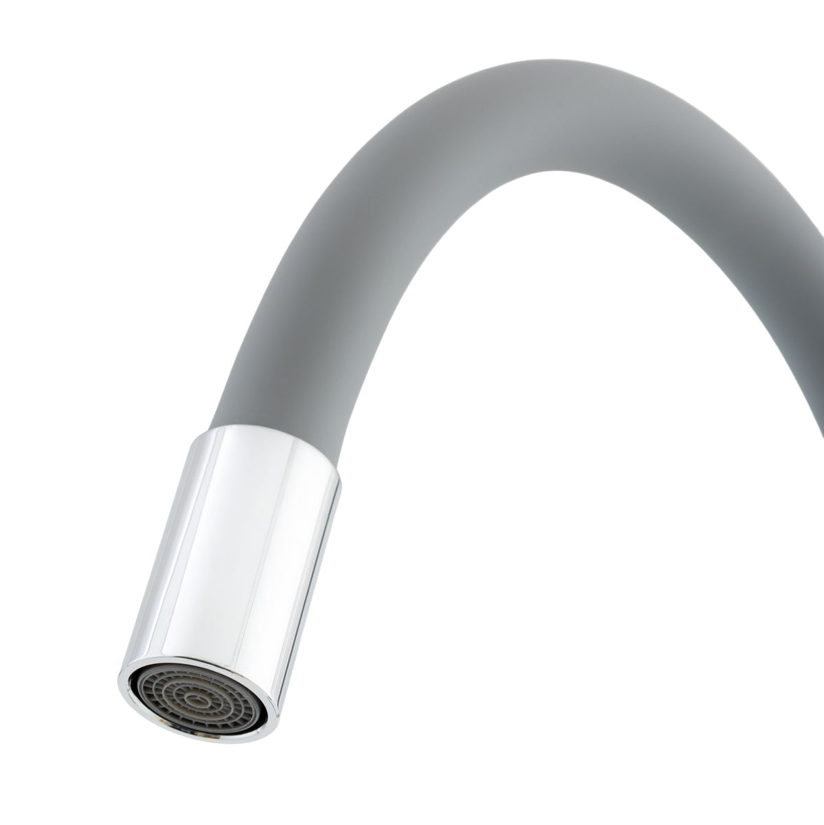 Baterie bucatarie Champion SUS-011, dus flexibil, chrome/gri