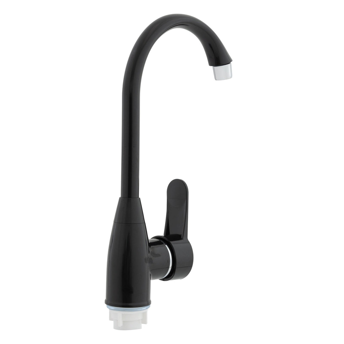 Baterie bucatarie ZEP Mario-011, monocomanda, termoplastic, negru