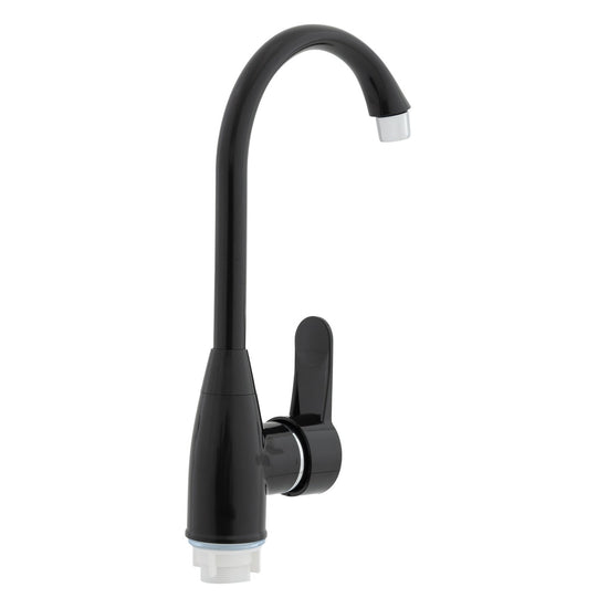 Baterie bucatarie ZEP Mario-011, monocomanda, termoplastic, negru