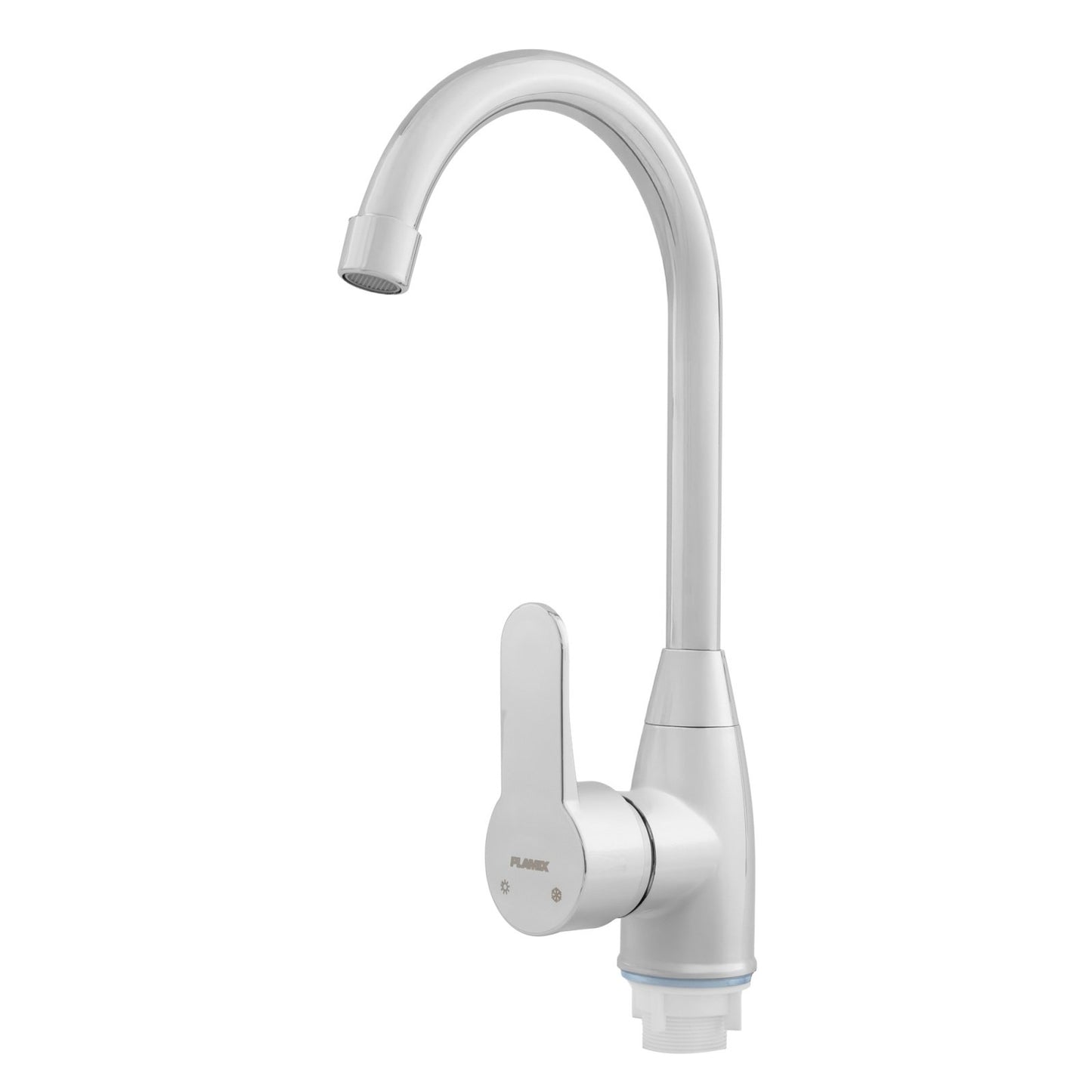 Baterie bucatarie ZEP Mario-011, monocomanda, termoplastic, crom