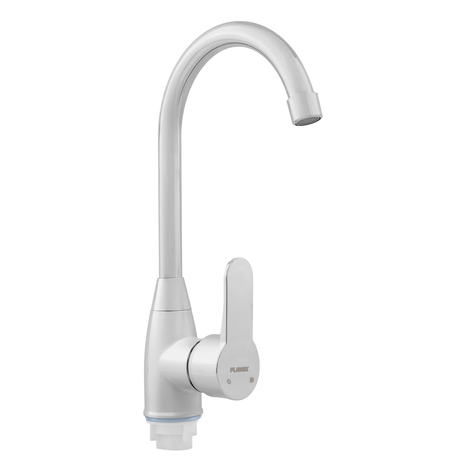 Baterie bucatarie ZEP Mario-011, monocomanda, termoplastic, crom