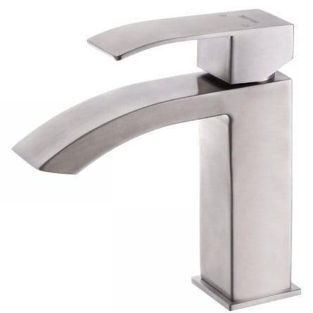 Baterie lavoar MIXXUS AMA-001, monocomanda, alama, finisaj cromat, cartus ceramic, racorduri incluse