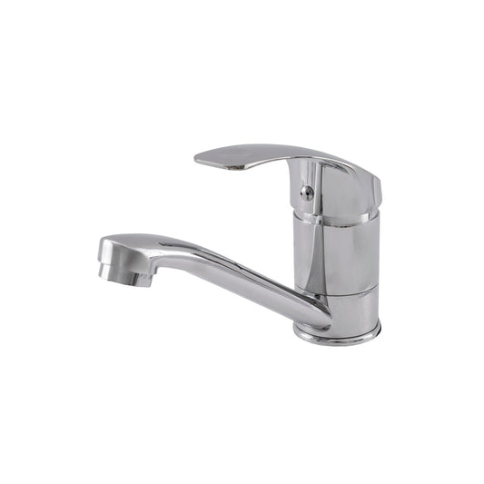 Baterie lavoar BASIC FLOW BASIC-Z-01-15, zinc, cartus ceramic