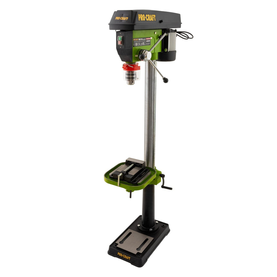 Bormasina de banc cu coloana PROCRAFT BD2150, 750W, 20mm, 16 trepte viteza, 67 kg