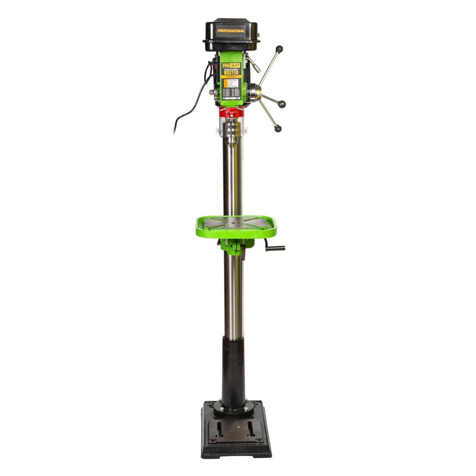 Bormasina de banc cu coloana PROCRAFT BD2150, 750W, 20mm, 16 trepte viteza, 67 kg