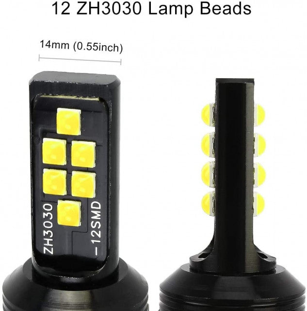 Bec pentru scuter far scuter, ATV, motocicleta 12 SMD ZH3030 - vedere 3