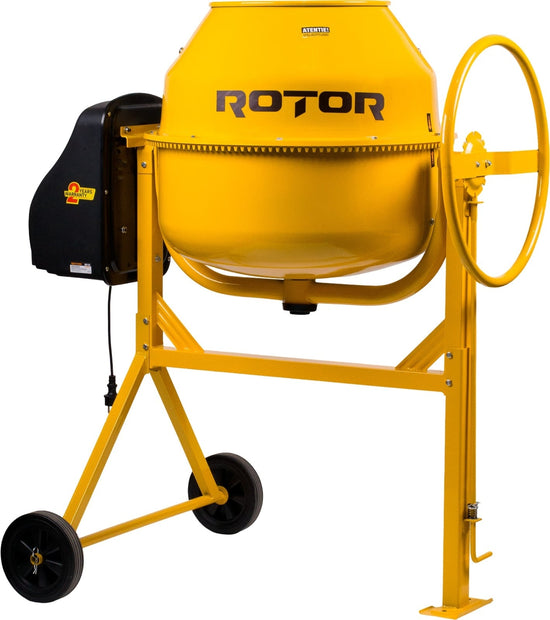 Betoniera ROTOR RB165 165L, 900W, 29.5 RPM, Motor Acoperit