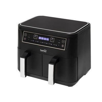 Air Fryer, cos dublu, 2x4L, 2400 W, digital, HG AF 24