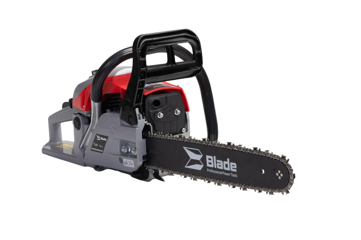 Drujba pe benzina BLADE ALPIN 520, 52cc, 5 CP, lama 38 cm, 2 lame + 2 lanturi incluse