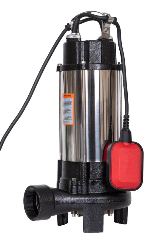 Pompa submersibila PROFESIONALA pentru apa murdara cu tocator BLADE, 1100W, 19800 l/h, 2 inch