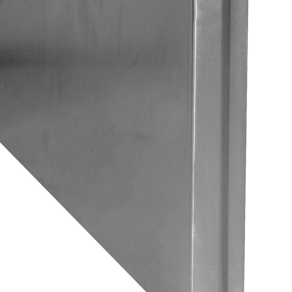 Blat de lucru din inox alimentar cu intaritura MFD – rezistent si igienic