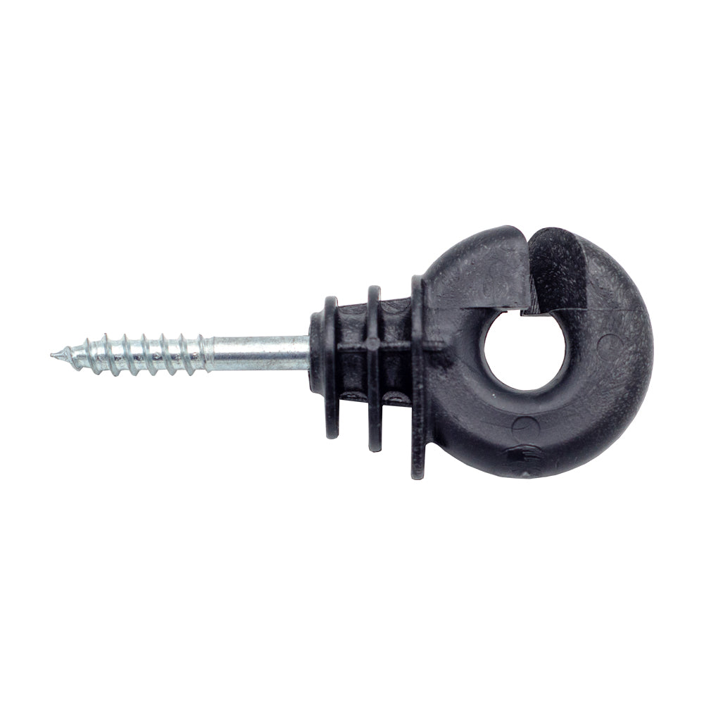 Set 50 izolatori inelari gard electric ZEP, pentru stalpi din lemn, fir si banda, PROFESIONAL