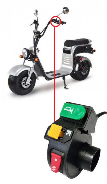 Bloc lumini scuter electric City Coco