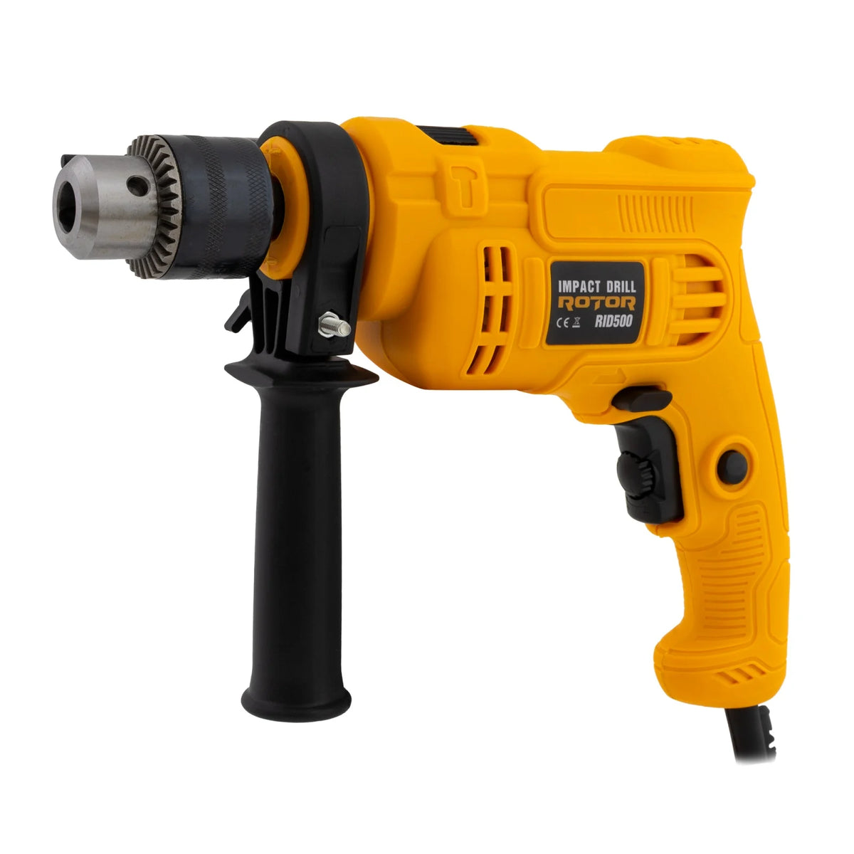 Bormasina ROTOR RID500, 500W, 3000 rpm, 25mm lemn, 13mm metal