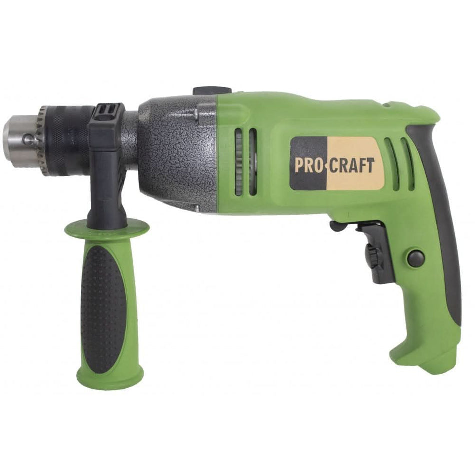 Bormasina cu percutie Procraft PS1650, 980W, 1200 RPM, mandrina 13 mm
