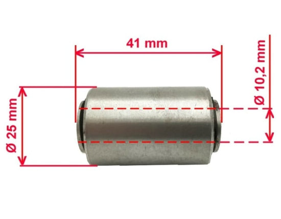 Bucsa motor dreapta ATV Linhai 260-300cc OEM 24206 - vedere laterala