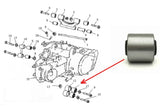 Bucsa motor dreapta ATV Linhai 260-300cc OEM 24223 - vedere laterala