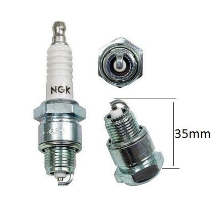 Bujie pentru scuter moto / scuter 2 timpi calota scurta NGK 2
