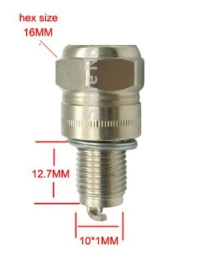 Bujie pentru scuter moto / scuter Denso U22FS-U U22FS - vedere 2