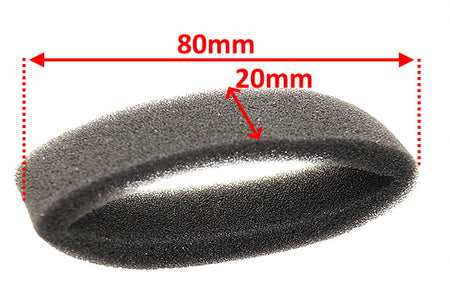Burete filtru aer motocoasa chinezeasca