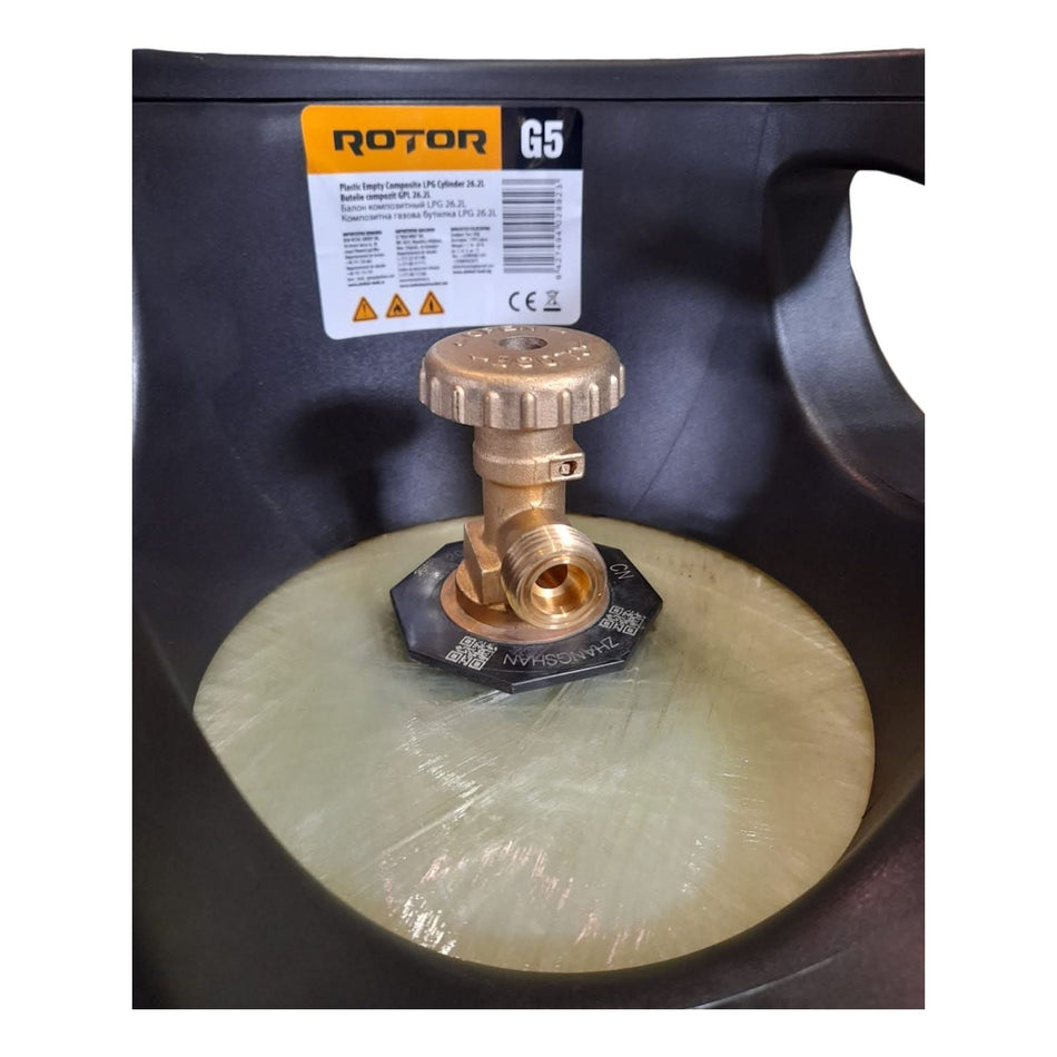 Butelie de compozit LPG, Rotor G5, 26.2L