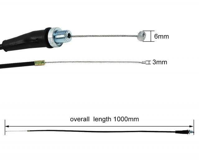 Cablu acceleratie ATV (100cm)