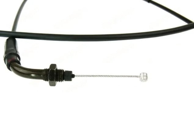 Cablu pentru scuter acceleratie scuter 4T 205 cm (prindere surub) - vedere 2