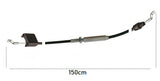 Cablu stop motocultor / masina de tuns gazonul 150 cm (cu intinzator)