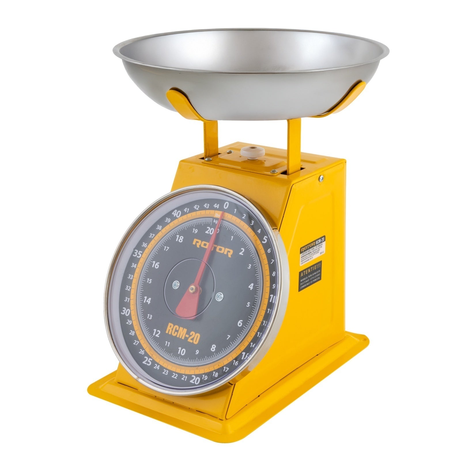Cantar Mecanic de Masa ROTOR RCM-20, 20kg, pentru comercializare