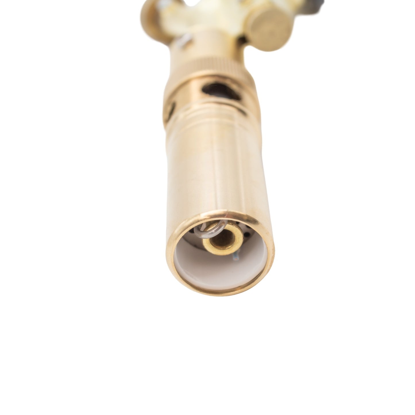 Cap arzător din oțel pentru butelie gaz spray, placă ceramică, aprindere piezo, conectare bayonet ROTOR RAB-801SC