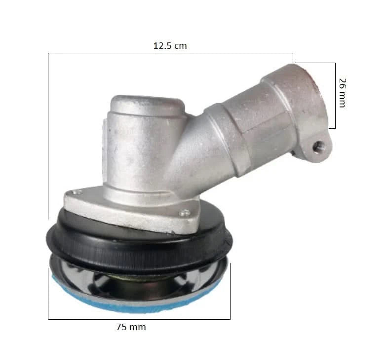 Cap unghiular pentru motocoasă, 26mm, 9T