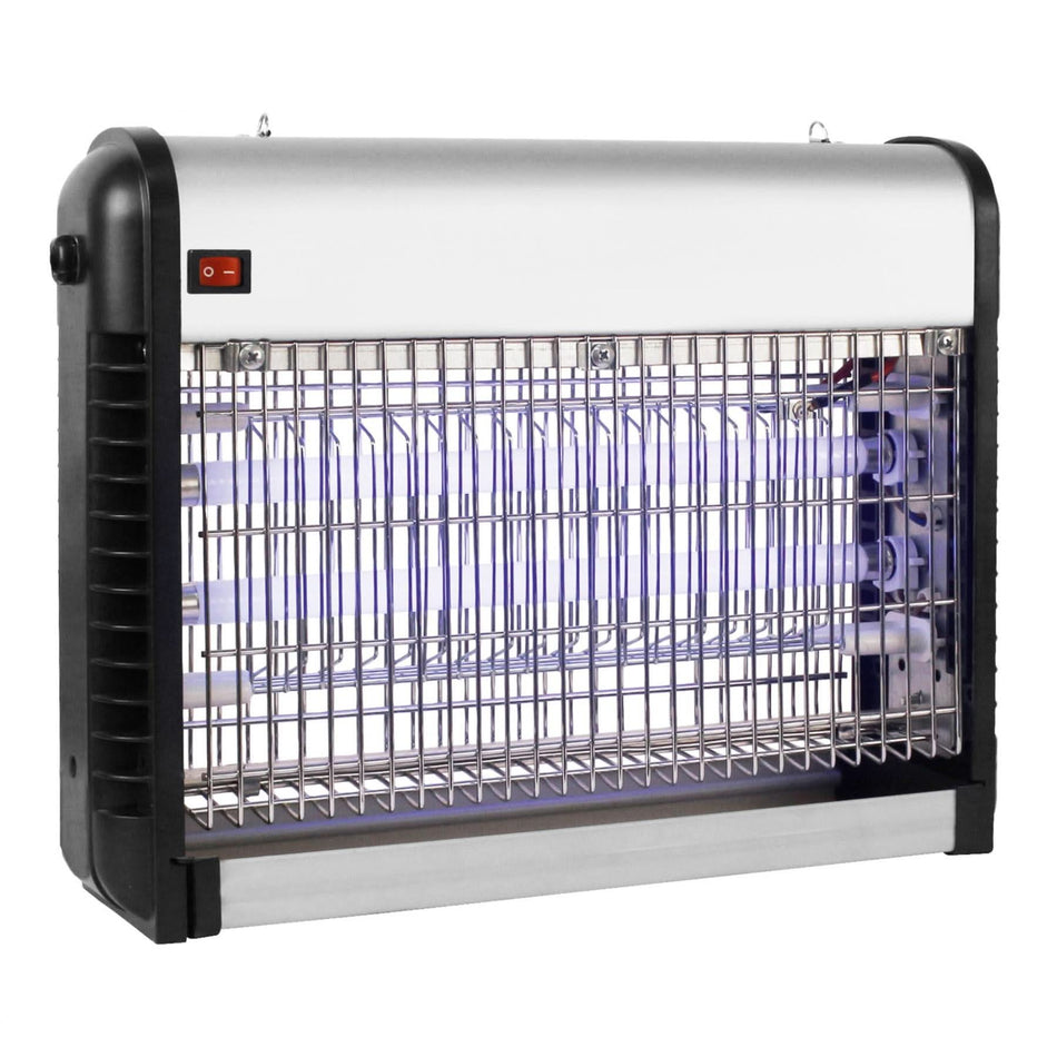 Capcana electrica insecte IKM 50, metalica, UV-A, 2x8W, 50 mp, tava detasabila